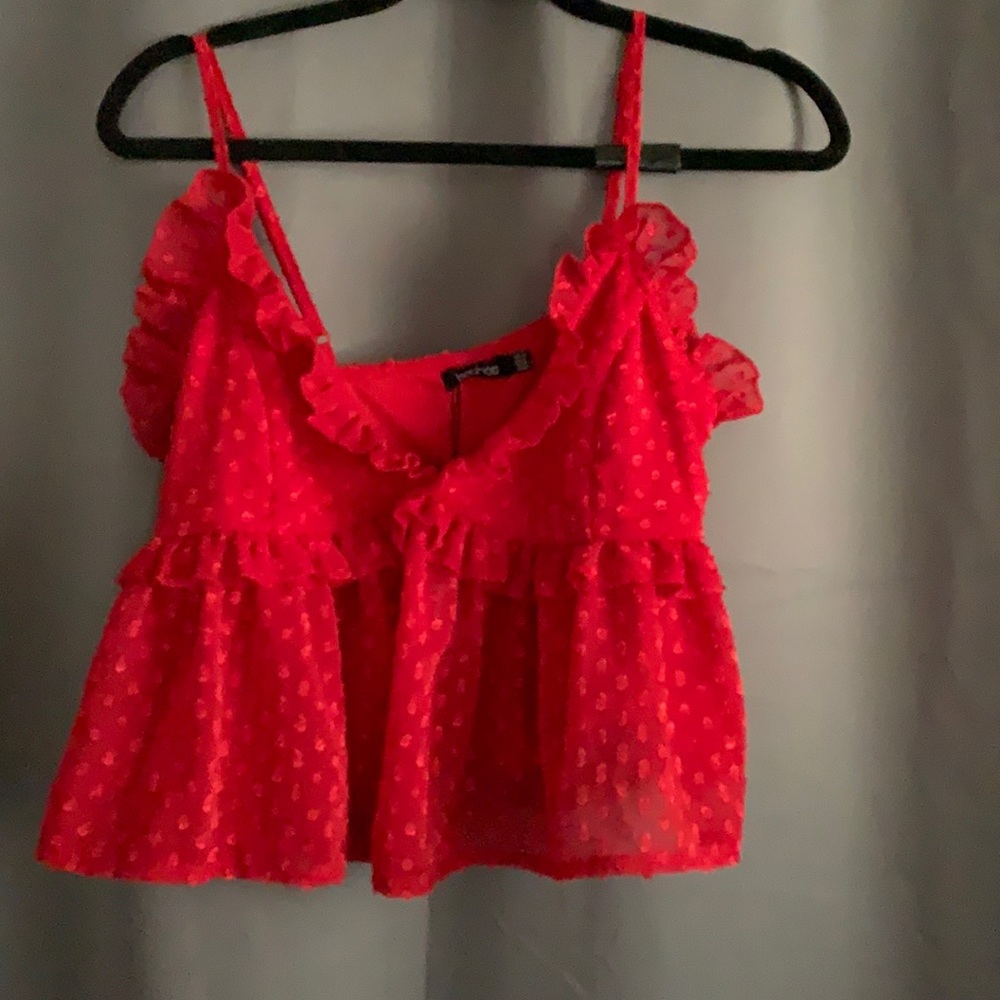 Cropped BooHoo Tank Top